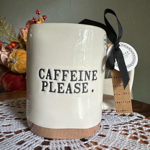 Rae Dunn Other - Rae Dunn ceramic “Caffeine Please” coffee mug